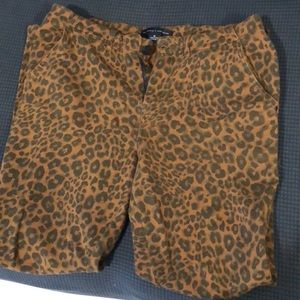 Cheetah print pants size m